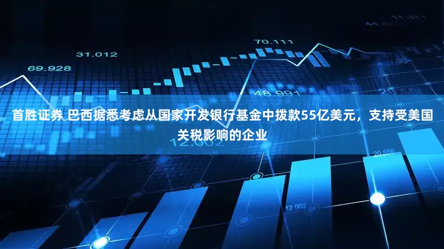 首胜证券 巴西据悉考虑从国家开发银行基金中拨款55亿美元，支持受美国关税影响的企业
